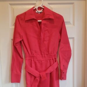 Reiss Coral Dress Maxi Long Sleeve